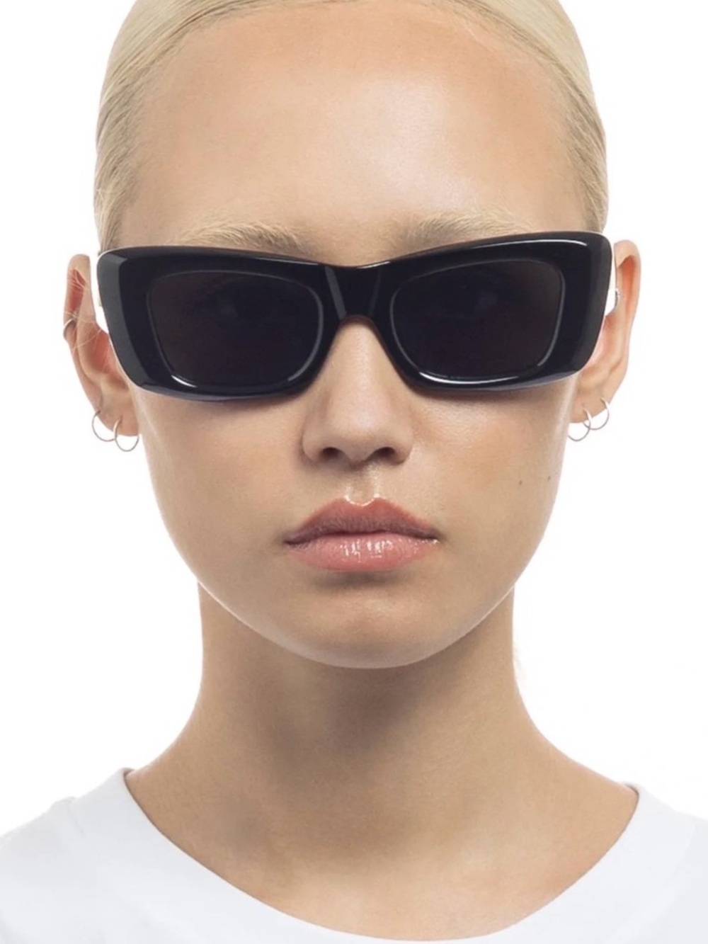 Le Specs Dopamine Sunglasses in Black, NEW